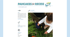 Desktop Screenshot of pancakesforrecess.com